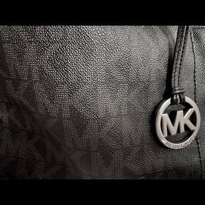 Michael Kors Jet Black Travel Tote